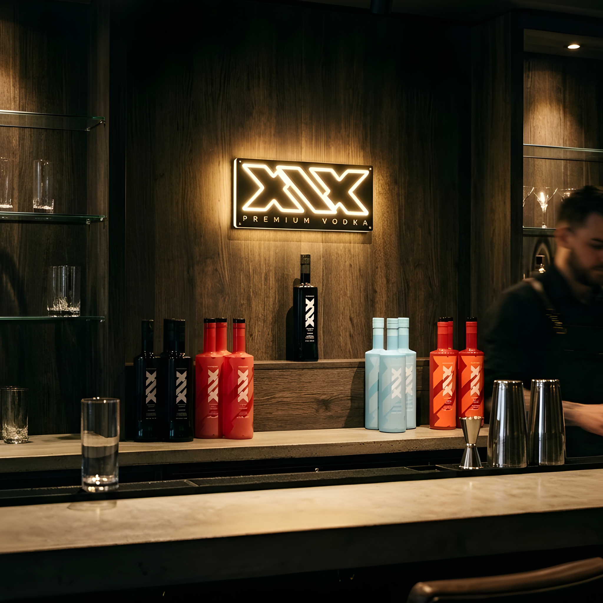 XIX Premium Vodka Neon Sign